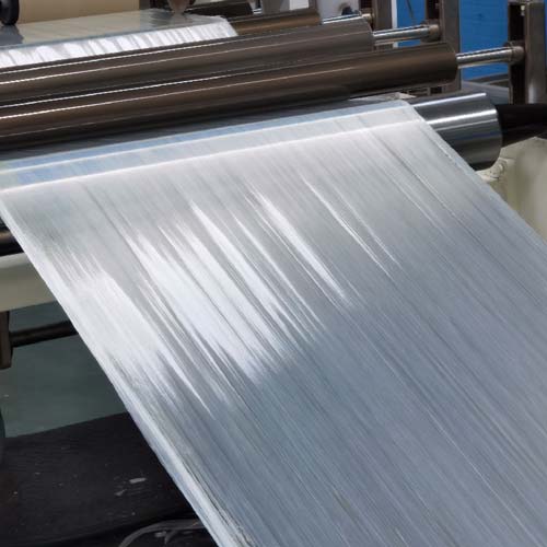 连续纤维增强热塑性复合材料预浸带缠绕过程和冷却定型处理